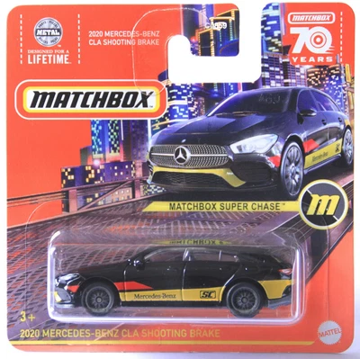 Matchbox 2020 Mercedes-Benz CLA Shooting Brake Super Chase Schwarz 2022 HLD43 - Bild 1 von 4