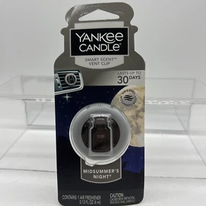 Yankee Candle Midsummers Night Smart Vent Clip Car Air Freshener COMBINESHIP - Picture 1 of 2