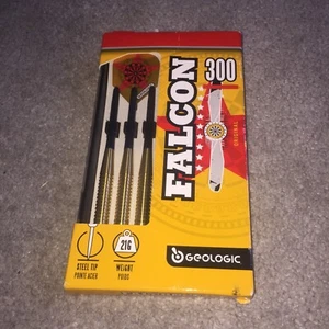 Falcon 300 Geologic Steel Tip Darts - New in Case - 21 grams - Picture 1 of 3