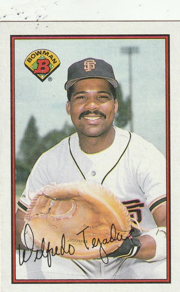 FREE SHIPPING-MINT-1989 Bowman Wilfredo Tejada #468 GIANTS PLUS BONUS CARDS - Image 1 of 1