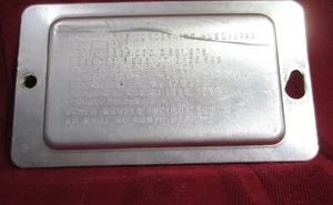 VIKING HUSQVARNA SEWING MACHINE MODEL 6030 motor access panel cover lid door - Picture 1 of 2