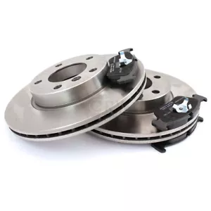 2X Dischi Freno + Pastiglie Freni Anteriori per Volvo 940 II Combo 960 - Foto 1 di 5
