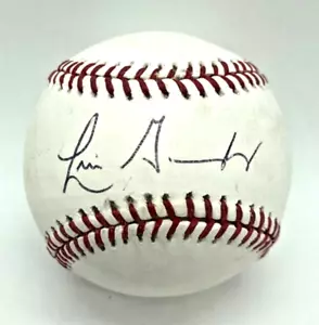 Luis Gonzalez Signed ROMLB Rawlings Baseball Arizona Diamondbacks World Series - Picture 1 of 6