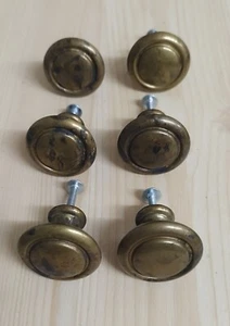6x Möbelknöpfe im Vintage-Style - Bild 1 von 1