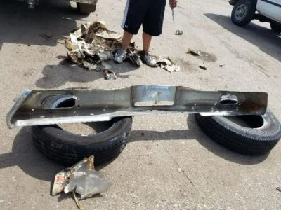 FRONT BUMPER FITS 74 DODGE PASS 24777 - Image 1 of 4