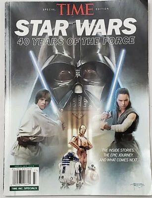 TIME MAGAZINE SPECIAL EDITION STAR WARS 40 YEARS OF THE FORCE. COLLECTIBLES - Image 1 of 4