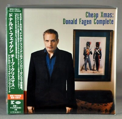 Donald FAGEN Cheap Xmas Orig. 2017 JAPAN Factory Sealed CD x5 BOX Set Steely DAN - Image 1 of 4