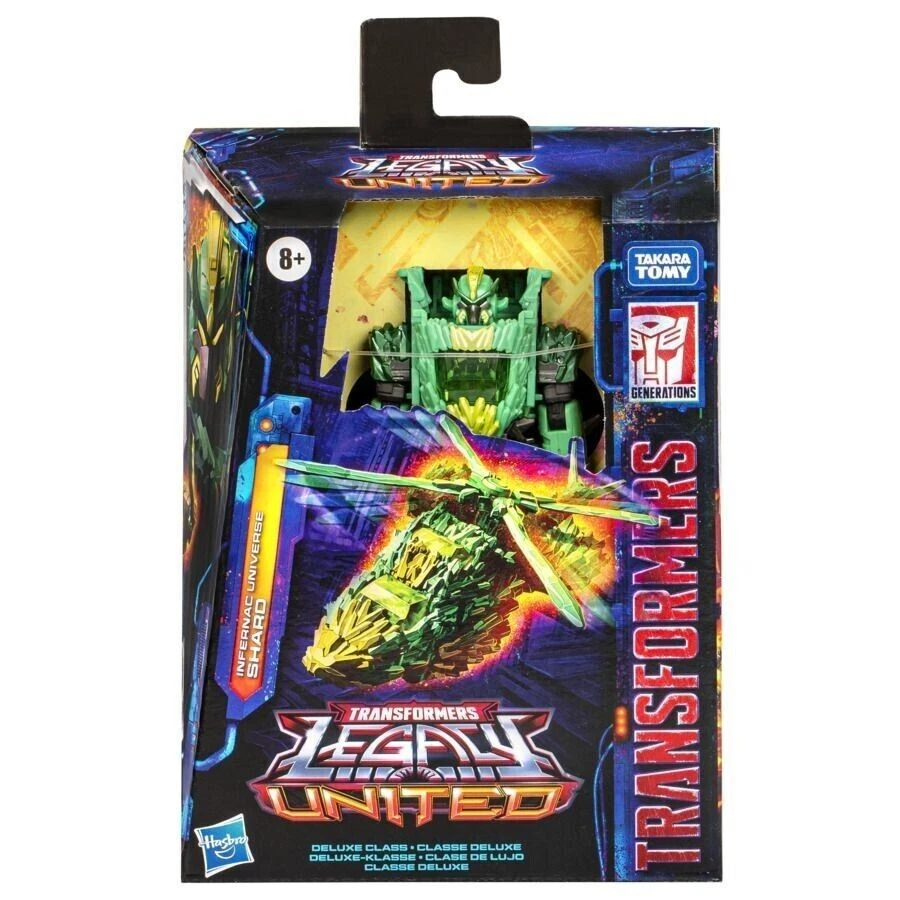 HASBRO TRANSFORMERS LEGACY UNITED DELUXE INFERNAC UNIVERSE SHARD ACTION FIGURE