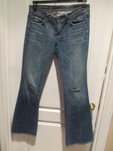 Citizens of Humanity Womens Blue Jeans Size 29 Low Waist Flare Denim Ingrid Dist - Picture 1 of 9