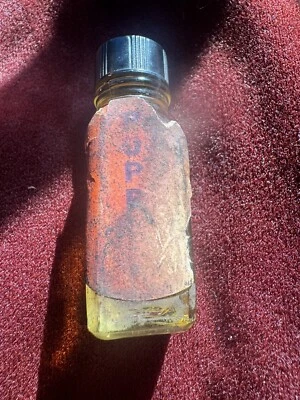 Olfactory Corp МАК эфирное масло выцветшая этикетка винтажная/неиспользованная 1975 - Изображение 1 из 4