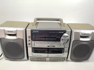 Aiwa Portable Boombox CA-DW248U AM FM Radio - Picture 1 of 12