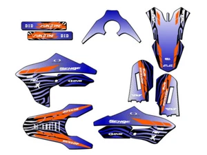 Kit de gráficos Senge Blue Senge 2018-2022 YZ 65 TIGRE compatible con Yamaha - Imagen 1 de 10