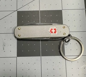 Victorinox Alox Classic SD Swiss Army Knife 58MM Needs Light Cleaning Silver - Picture 1 of 13