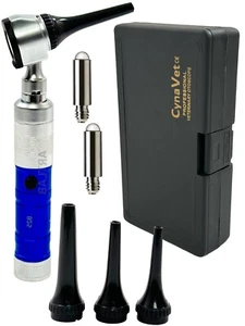 NEW LED Veterinary DIAGNOSTIC Otoscope Set Animal Diagnostic Instruments - Picture 1 of 11