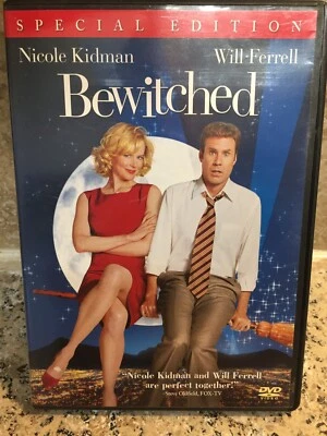 Bewitched DVD / Will Farrell, Nicole Kidman / Ships  Same Day with Tracking Foto 1 de 3