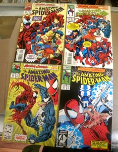 Marvel 1994 4 números Amazing Spider-Man 377 378 379 380 Carnage casi nuevo GB - Imagen 1 de 8