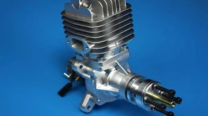 DLE 55 V2 mit deutschem Service Benziner Motor Verbrenner Flugzeug NEU&OVP - Picture 1 of 4