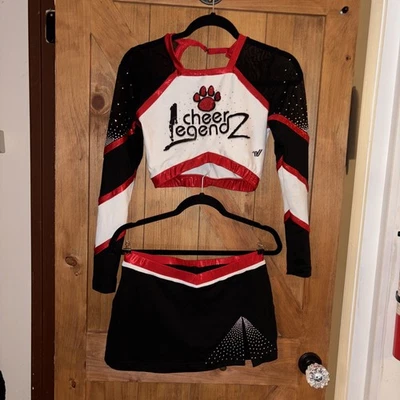 Adulto Mujer MEDIANO Auténtico Uniforme de Porristas, Halloween, Alta Calidad   Foto 1 de 2