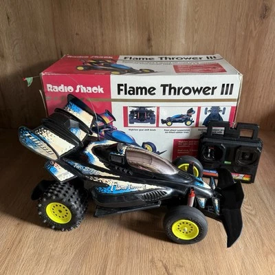 Radio Shack Flame Thrower III Radio Control Car - **Spares Repairs Not Working** - Image 1 of 4