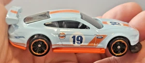 Hot Wheels 2018 Custom Ford Mustang GT lose Diecast gut Gulf Benzin - Bild 1 von 5