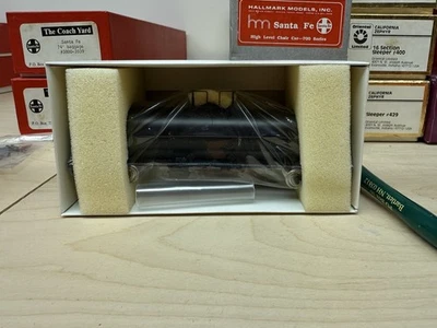 Precision Scale Co Brass 12000 Gallon Tank Car Factory Painted Black No Data NOS - Image 1 of 4