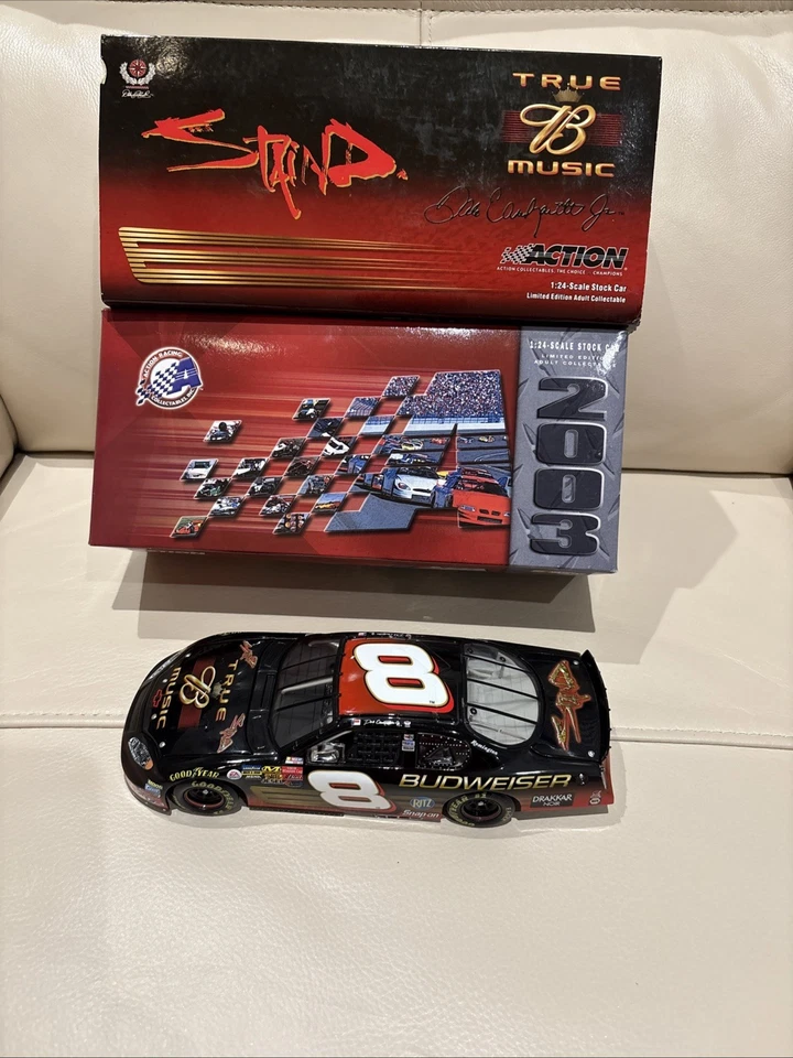 Dale Earnhardt Jr. #8 Budweiser/Staind 2003 Monte Carlo 1:24 Scale Die Cast NIB - Image 1 of 4