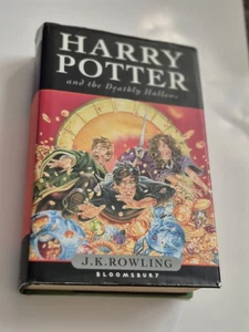 Harry Potter and the deathly Hallows. First Edition 1st Print H/B Bloomsbury EX - Picture 1 of 15
