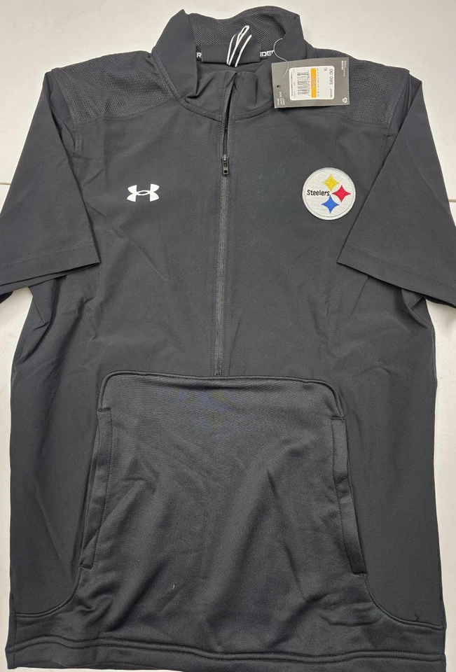 Under Armour UA Eagles Chiefs Bills 49ers Lions Redskins Short Sleeves 1/4 Zip - Image 1 of 1