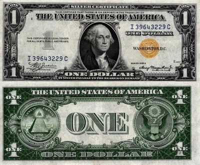 $1 1935A North Africa WW2 Emergency Issue FR. 2306 AU-UNC - Image 1 of 2