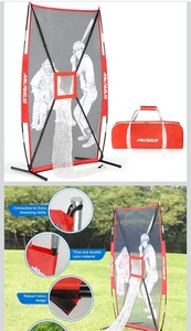 Maniquí de bateador de béisbol softbol, maniquí de entrenamiento de lanzamiento, ayuda para lanzar - Imagen 1 de 9