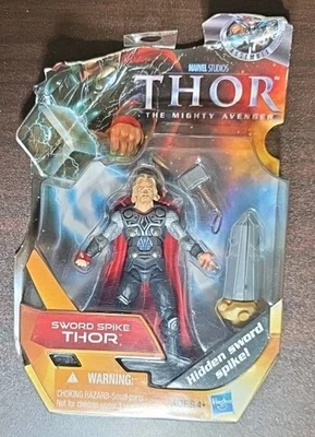 Figura de acción Sword Spike Thor de Marvel Studios Espada oculta Spike Hasbro 2011 Nueva Foto 1 de 4