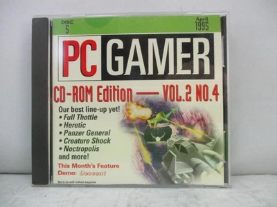 PC Gamer Magazine CD - Descent - Heretic - Full Throttle - Disc 5 April 1995 - Image 1 of 3