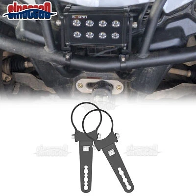 Roof LED Light Bar Pod Round Cage 2" Clamps Bracket For Polaris RZR Pro XP Pro R - Image 1 of 4