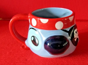 Disney Pirat Lilo 3D Gesicht 14 Unzen glänzend Keramiktasse Tee Kaffee Geschenk unbenutzt (L) - Bild 1 von 6