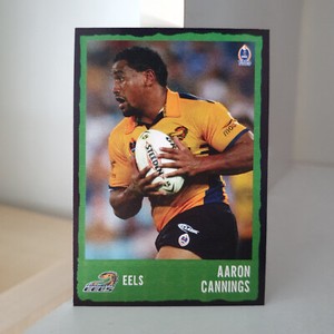 Aaron Cannings 2004 Telegraph Rugby League NRL Eels Trading Card #71