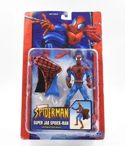 ToyBiz - Spider-Man Classics - Super Jab Spider-Man Action Figure - Picture 1 of 6