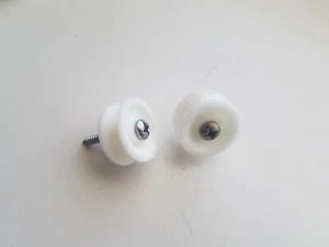 Genuine GE GLD4500N10BB Two (2) Tub Rollers WD12X332 - Picture 1 of 4