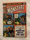 Where Monsters Dwell 23 Marvel Comics Bronze Age Horror Monster Jack Kirby Art
