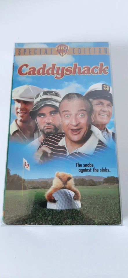  CADDYSHACK MOVIE VHS VIDEO TAPE BILL MURRAY CHEVY CHASE SEALED NEW! SPECIAL ED. - Image 1 of 4