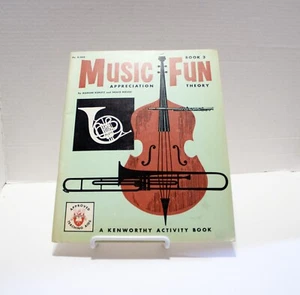 Musik Spaß Wertschätzung Theorie Buch 3 Kurutz Reever PB/SC Illust. 1964 sehr guter Zustand - Bild 1 von 10