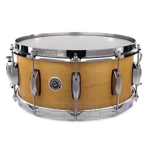 Gretsch Brooklyn Snare Drum 14x6.5 10-Lug Satin Millennium Maple - Picture 1 of 3
