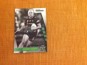 NRL 2019 TRADERS PLATINUM PARALLEL JARROD CROKER PS014 CANBERRA RAIDERS. - Picture 1 of 1