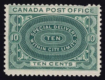 Canada Scott E1 Mint NH OG (2 perfs missing on top) Lot # AC7082 - Image 1 of 2