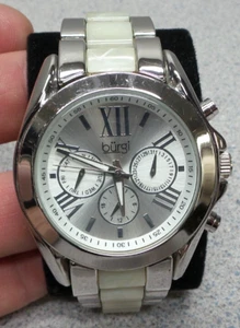 Women's Burgi BUR094SS Swiss Quartz Multifunction Two-tone Bracelet Watch - Picture 1 of 23