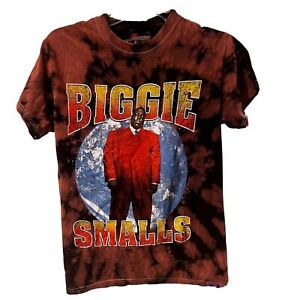 Notorious B.I.G. T-shirt Mens Size S Rapper Biggie Smalls Graphic Tie Dye tee