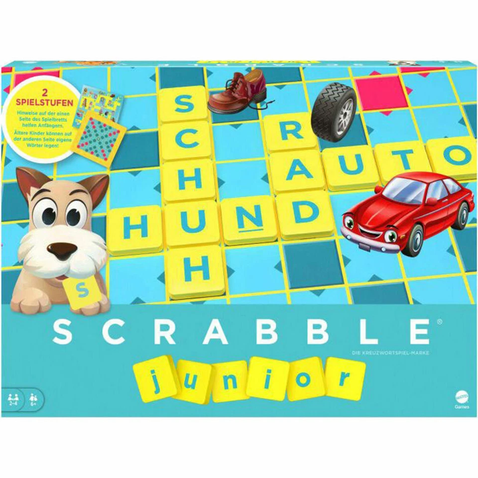 Mattel Scrabble Junior - Image 1 of 1