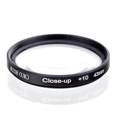 RISE(UK) 43mm Macro Close-Up +10 Close Up Filter for All digital cameras - Image 1 of 3