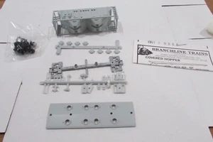 Ho Scale Branch Line Seaboard Air Line 34' 2Bay Covered Hopper Kit C0801 - Imagen 1 de 4