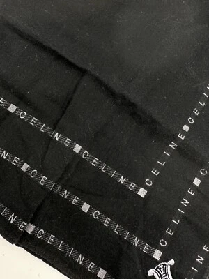 Bufanda Celine (cuello) vintage blanca y negra Foto 1 de 4