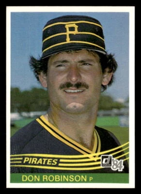 Don Robinson 1984 Donruss  Card #532 Pittsburgh Pirates - Image 1 of 2